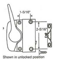 Casement Window Lock